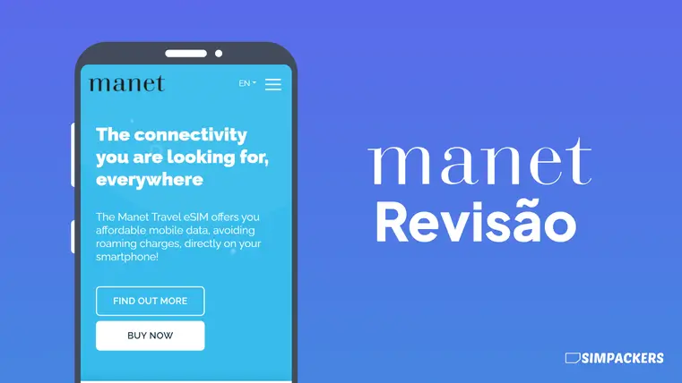 Revisão da Manet Travel eSIM