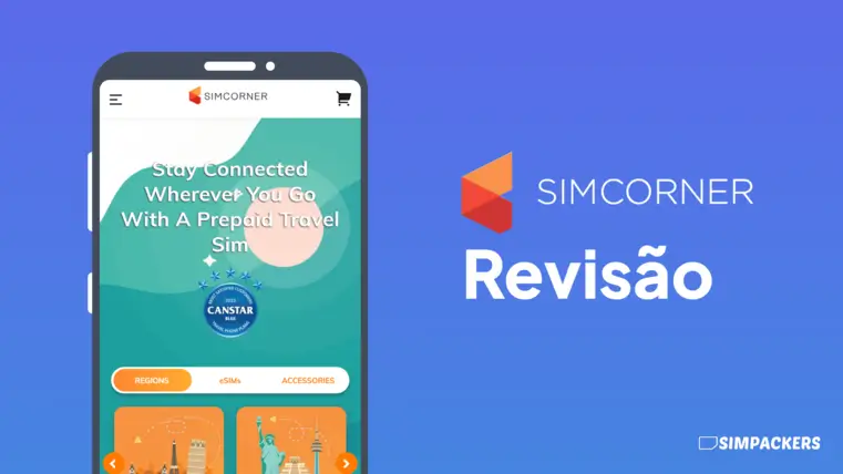 Revisão da SimCorner - comparativo de provedor de eSIM e chip