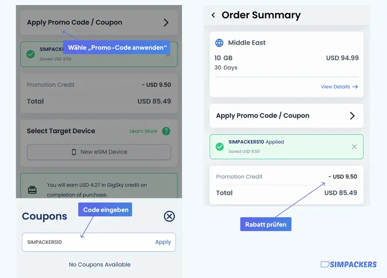 gigsky gutscheincode