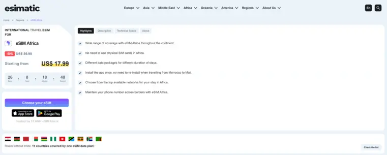 esimatic africa-esim-review