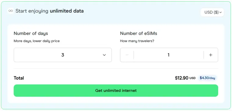 holafly uzbekistan esim