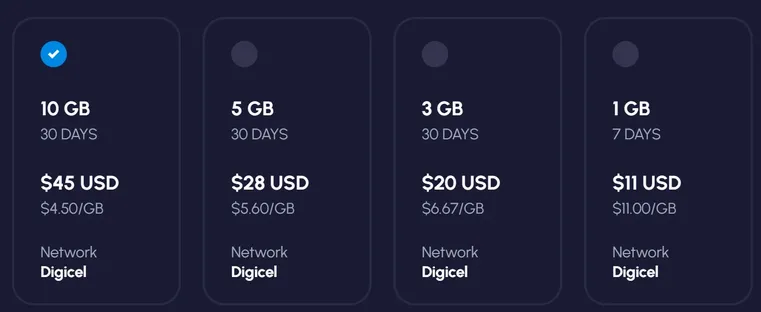 eSIM Nomad Guadalupa