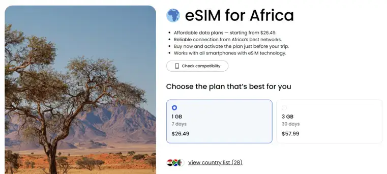 saily -africa-esim-review