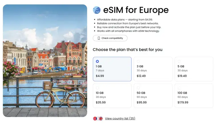 saily europe esim-review