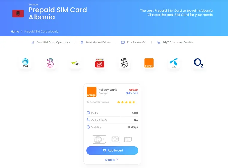  simoptions-albania-sim-card
